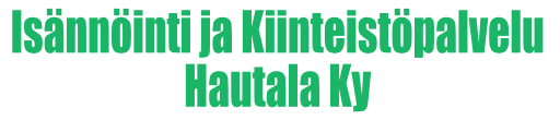 Isännöinti ja Kiinteistöpalvelu Hautala Ky